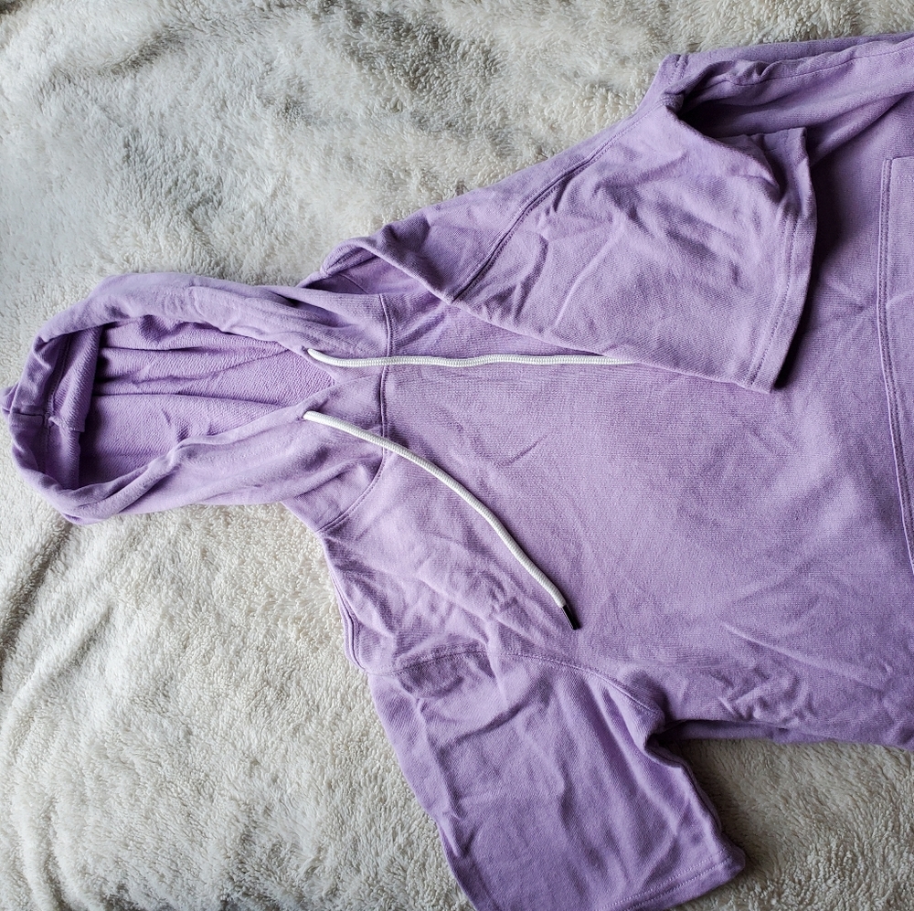George Pastel short sleeve hoodie